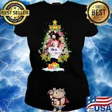 Rock Stage Chrismas Shirt Ladies tee
