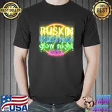 Ruskin Christian Glow Night 2022 Light BBall Spirit Night T-Shirt