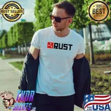 Rust console edition game logo design shirt