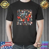 Scandinavian Christmas Norwegian Folk Family Christmas T-Shirt
