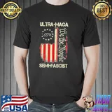 Semifascist ultra maga Biden quotes ( on back) classci shirt