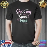 She's my sweet potato I yam for matching couple thanksgiving T-Shirt