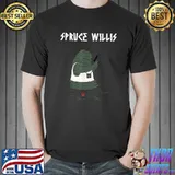 Spruce Willis Apparel Merry Christmas Tree Spy T-Shirt