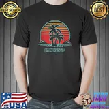St. Simons Island Palms Tree Vintage 80s Style T-Shirt