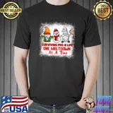 Surviving Pre-K Life One Meltdown At A Time Snowman And Gnomes T-Shirt