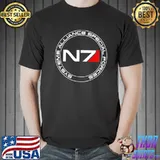 Systems alliance special forces mass effect n7 merchandise classic shirt