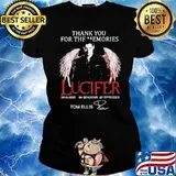 Tank You For The Memories Lucifer Tom Ellis Shirt Ladies tee