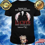 Tank You For The Memories Lucifer Tom Ellis Shirt