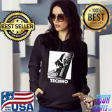 Techno Nun House DJ Breakcore Cybergrind T-Shirt Hoodie