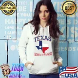 Texan Home State Texas Born & Raised Flag T-Shirt Hoodie