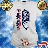 Texans Girl Lip Baseball Shirt Ladies tee