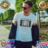 The Answer To Life The Universe And Everything In Barcode T-Shirt