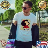 The great retro mafalda Peanuts cartoon photographic classic shirt