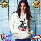 The king is back c r 7 back to manchester classic s Hoodie