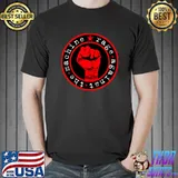 The machine rage against kepelan tangan stars strong hand T-Shirt