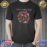 The simple design yellowcard band shirt