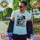 The warrior evander holyfield black and white art classic shirt