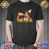 Think positive two and a half men shirt