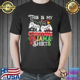 This is my christmas family pajamas xmas tree video game T-Shirt