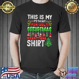 This Is My It's Too Hot For Ugly Christmas Sweaters Xmas Tree Chest Nuts T-Shirt