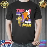 This isn't even my final form dbz dragon ball frieza artwork shirt