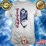 Titans Girl Lip Baseball Shirt