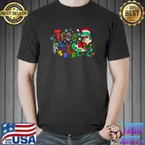 Tree Rex Christmas Tree T Rex Dinosaur Outfit For Christmas T-Shirt