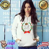 Treeing Walker Coonhound Wearing Crown Christmas Dog T-Shirt Hoodie