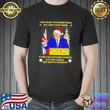 Trump stay home this christmas but don't stay home christmas classic shirt