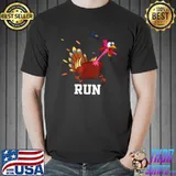 Turkey Run Costume Thanksgiving Running Turkey Trot T-Shirt