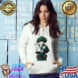 Typographic izuku midoriya my hero academia s Hoodie