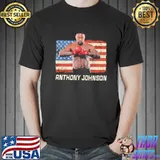 Us flag anthony johnson rumble legend shirt