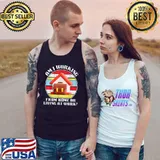 Vintage Am I Working From Home Or Living At Work T-Shirt Tank Top