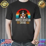Vintage Bernese Mountain Dog Lover Dog Owner T-Shirt
