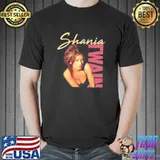 Vintage singer shania twain shirt