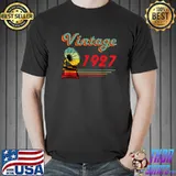 Vinyl Lover Birthday For Music Lover And DJ 1927 T-Shirt