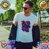 Watercolor chibI miles morales spiderverse shirt