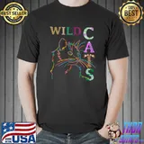 Wild cats colorful feline T-Shirt