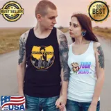 Yellow logo design wutang clan s Tank Top