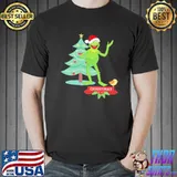 Yer a wizard kermit frog meme christmas day classic shirt