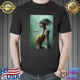Zombie Mermaid 1 Undead Horror Gothic Dark Fantasy Vampire T-Shirt