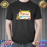 100 days of kindergarten 2023 got me feeling cray cray car T-Shirt