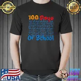 100 days of kindergarten 2024 got me feeling cray cray of school T-Shirt