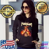 1999 hell on stage manowar band classic s Hoodie