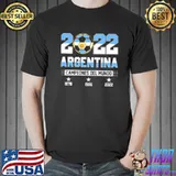 2022 Argentina campeones del mundo 2022 world cup Football classic shirt