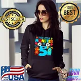 5 Year Old Gifts This Little Monster Is 5th Birthday T-Shirt Hoodie