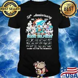 58th Anniversary 1965 2023Miami Dolphins Thank You For The Memories Shirt