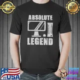 Absolute Legend Video Game Player Quote Computer Gaming Rig T-Shirt