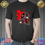 Actress Girls Characters Women's Pro Wrestling Blood Moon T-Shirt