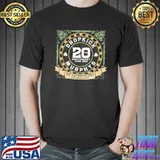 American celtic punk band dropkick murphys 20th anniversary tour shirt
